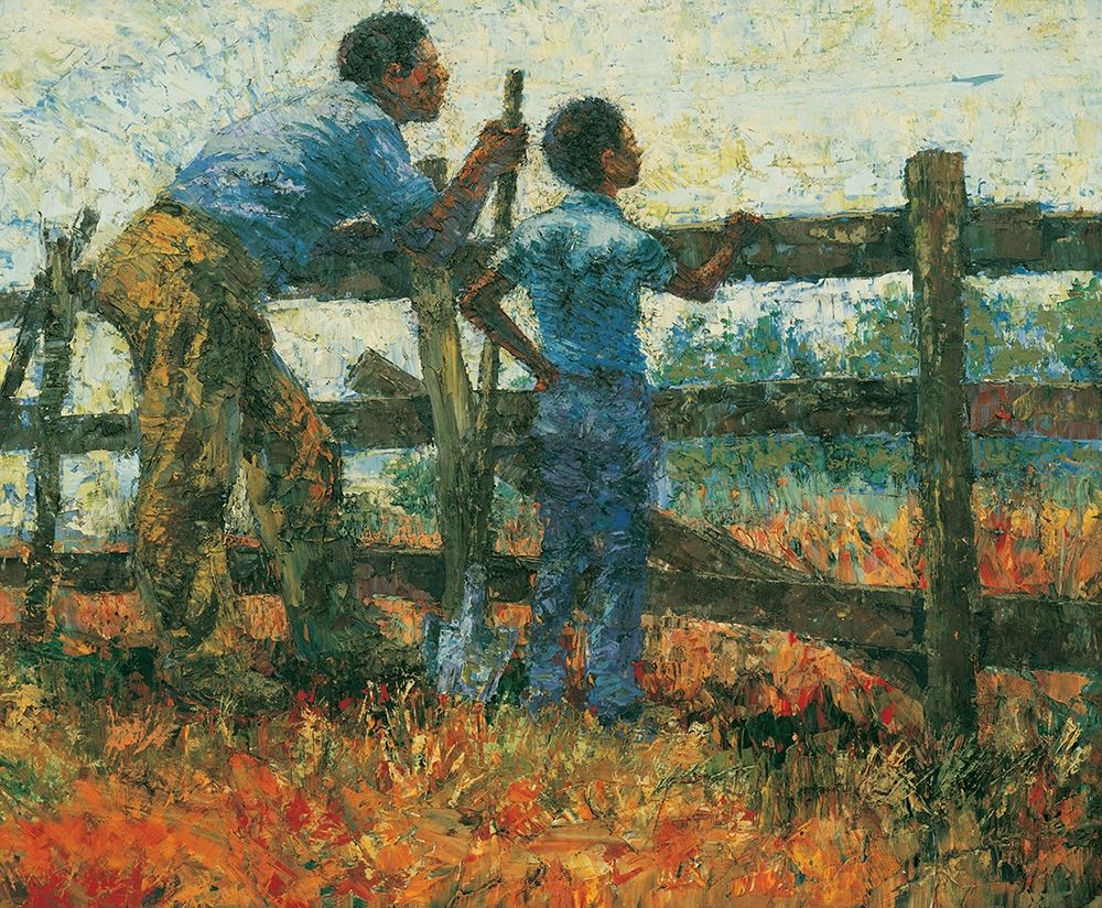 By the Fence art print by Unknown for $57.95 CAD