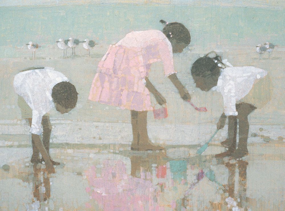 Clam Digging art print by Unknown for $57.95 CAD