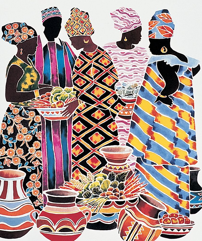 Colorful Group II art print by Unknown for $57.95 CAD