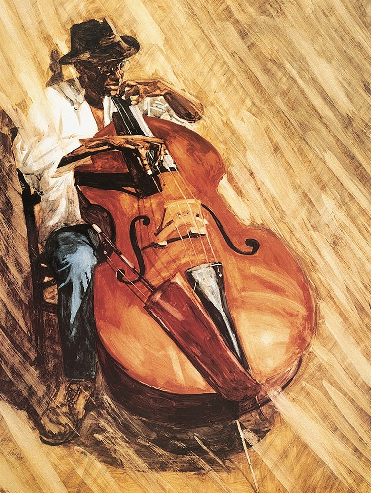 Bass Man art print by Unknown for $57.95 CAD