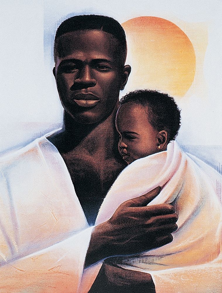 Father and Child art print by Unknown for $57.95 CAD