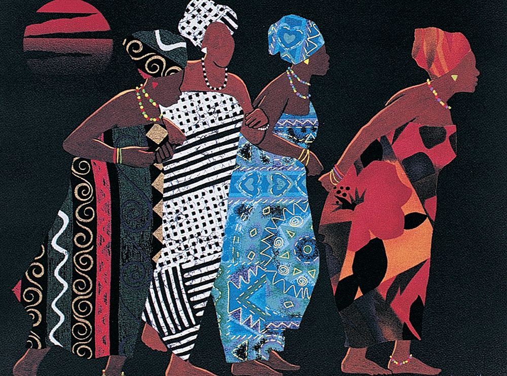 Tribal Walk art print by Unknown for $57.95 CAD