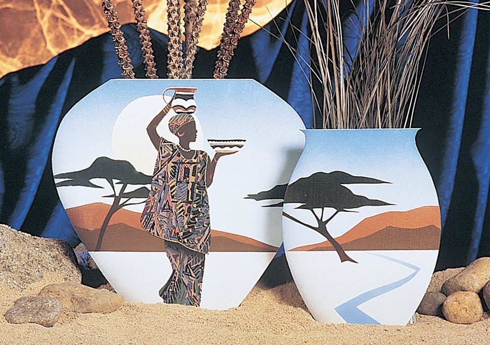 Woman on Vase art print by Unknown for $57.95 CAD