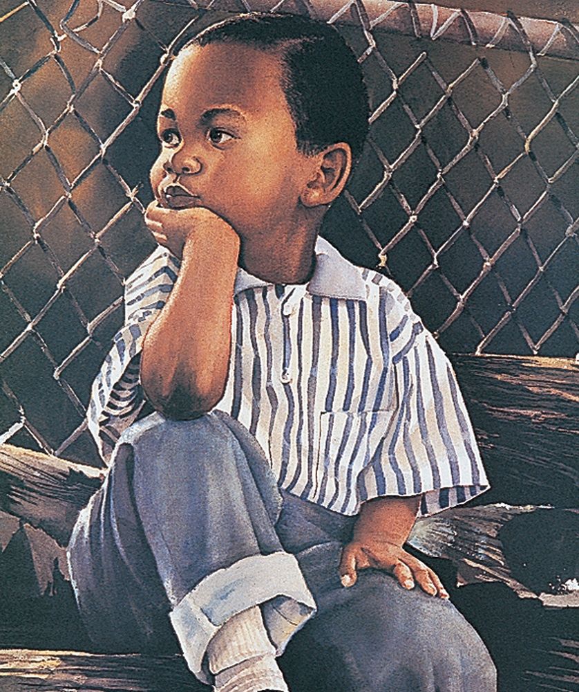 By the Fence art print by Unknown for $57.95 CAD