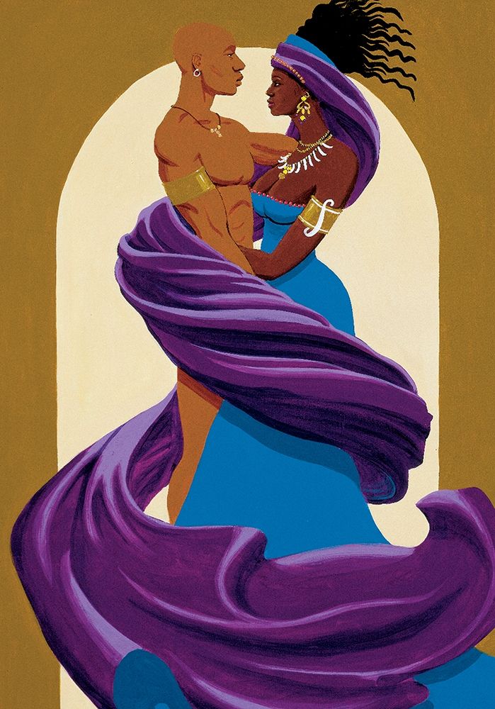 Entwined Couple art print by Unknown for $57.95 CAD
