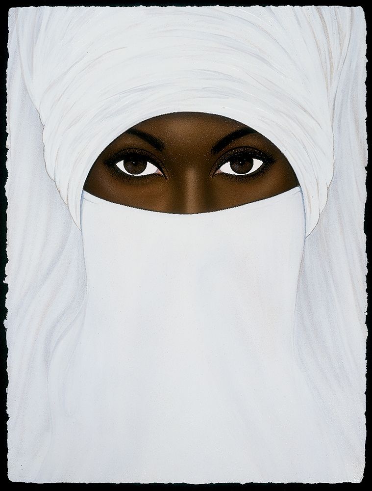 Behind the Veil art print by Unknown for $57.95 CAD