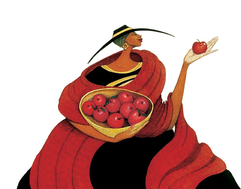 Basket of Apples art print by Unknown for $57.95 CAD
