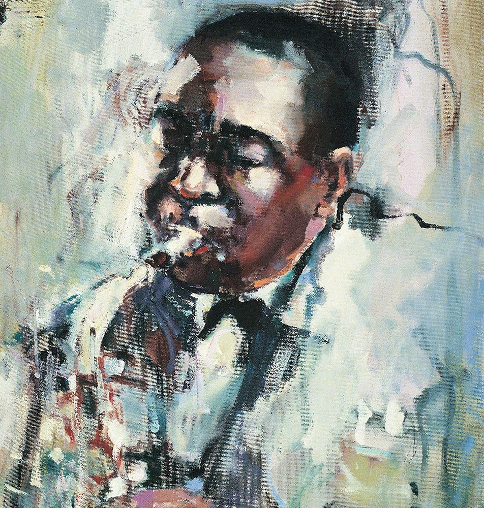 Saxin the Blues art print by Unknown for $57.95 CAD