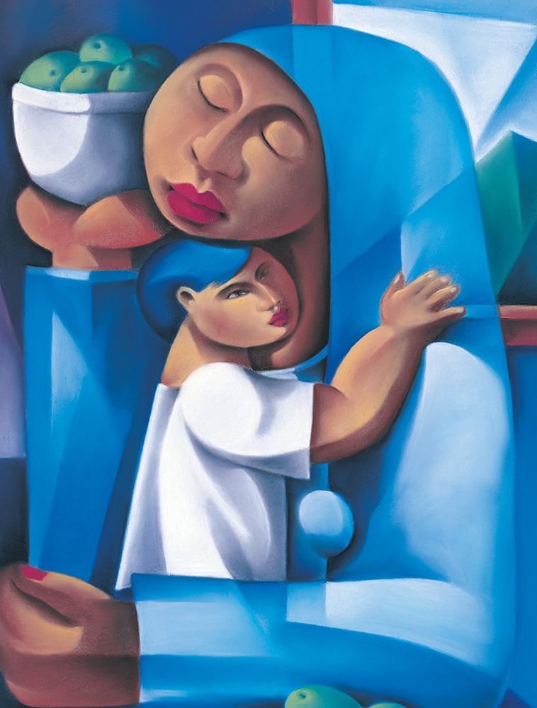 Madonna and Child art print by Unknown for $57.95 CAD