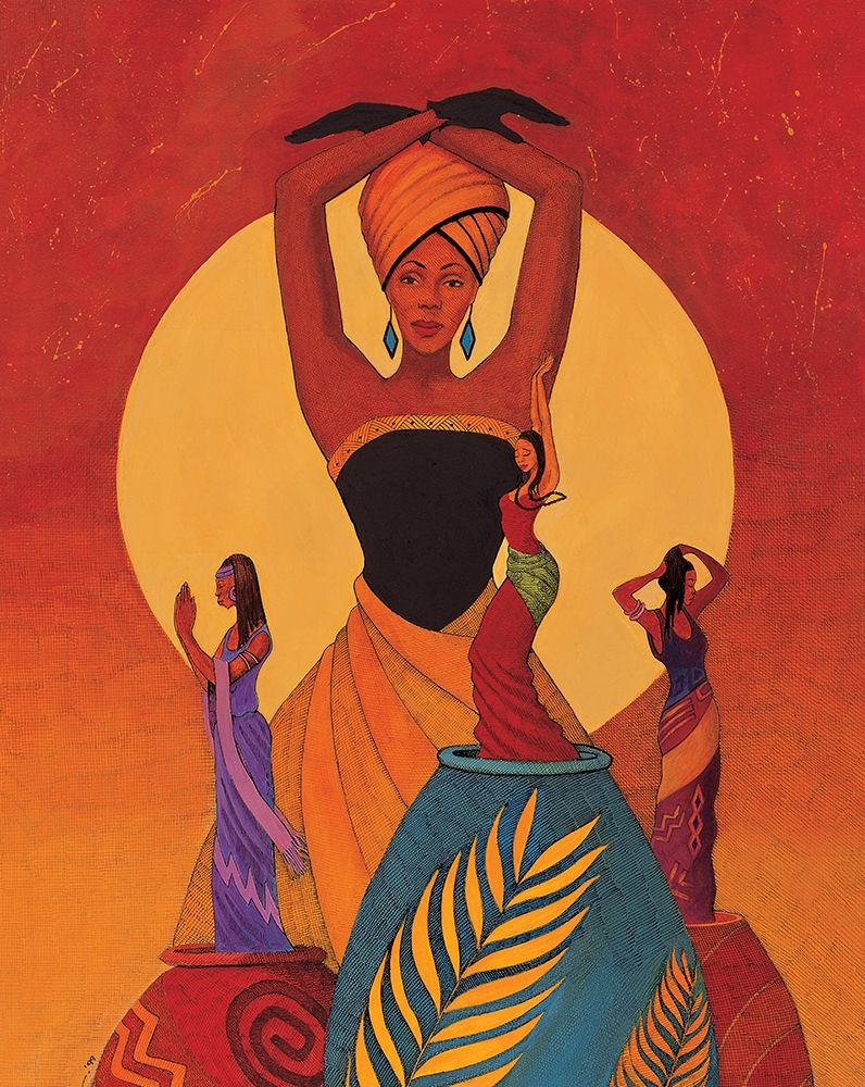 Maiden Vases art print by Unknown for $57.95 CAD