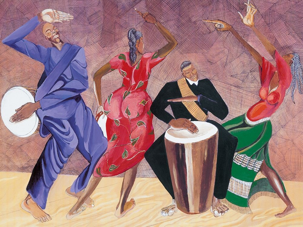 Island Dancing art print by Unknown for $57.95 CAD