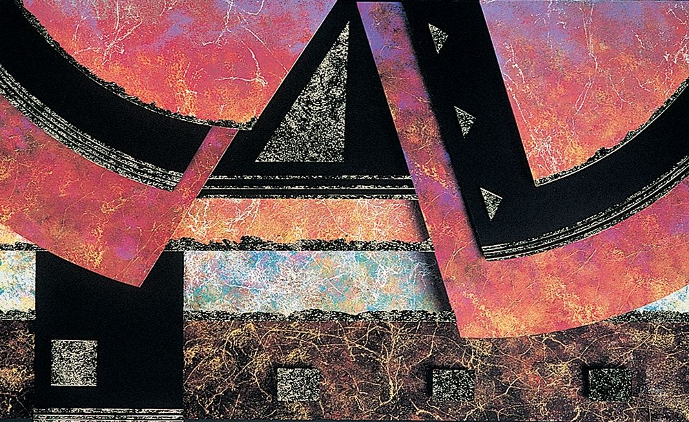 Mosaic Abstract II art print by Unknown for $57.95 CAD
