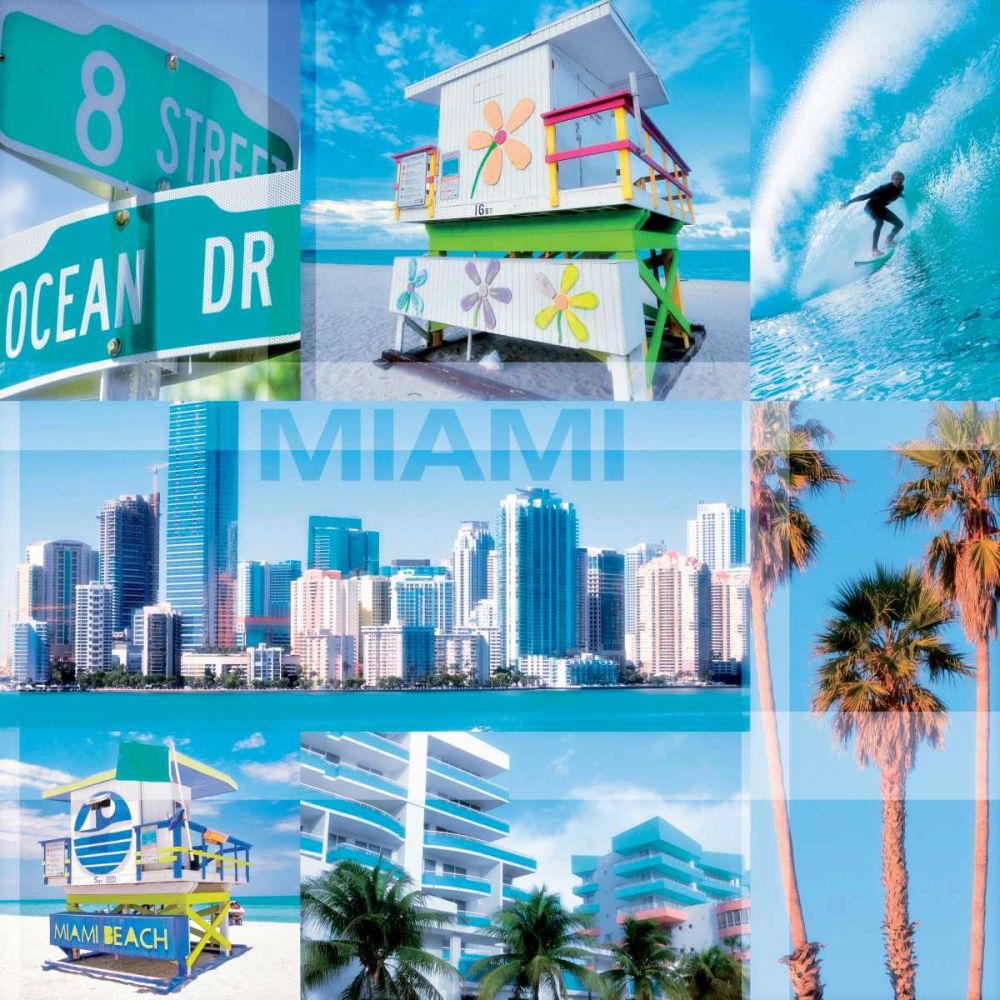 Miami art print by BRAUN Studio for $57.95 CAD
