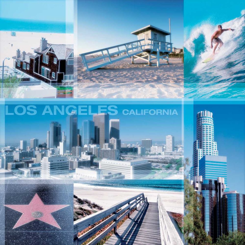 Los Angeles art print by BRAUN Studio for $57.95 CAD