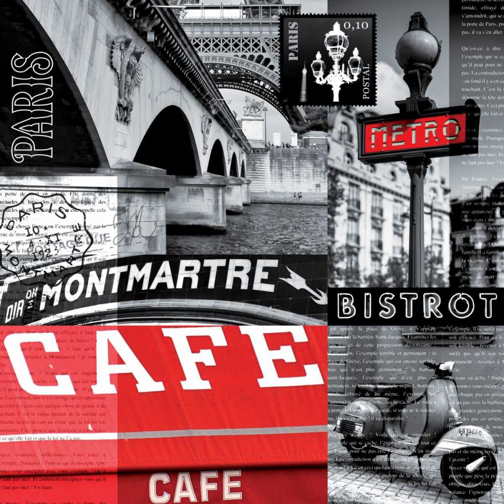 Cafe parisien art print by BRAUN Studio for $57.95 CAD
