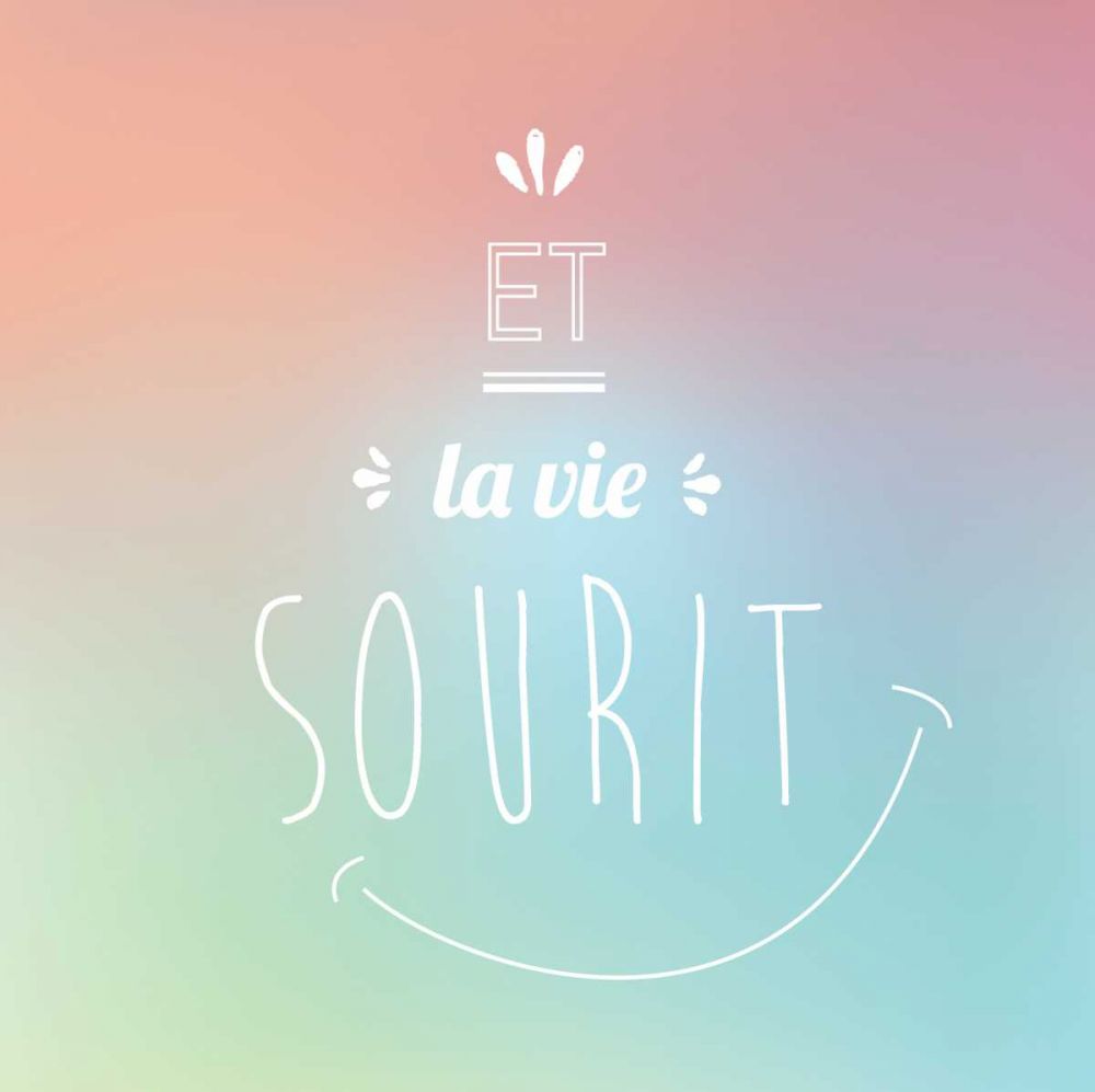 Et la vie sourit art print by BRAUN Studio for $57.95 CAD