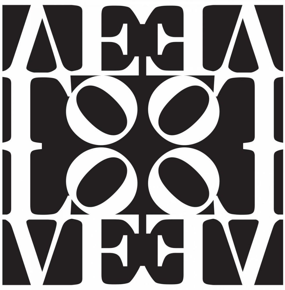Love Typo art print by BRAUN Studio for $57.95 CAD
