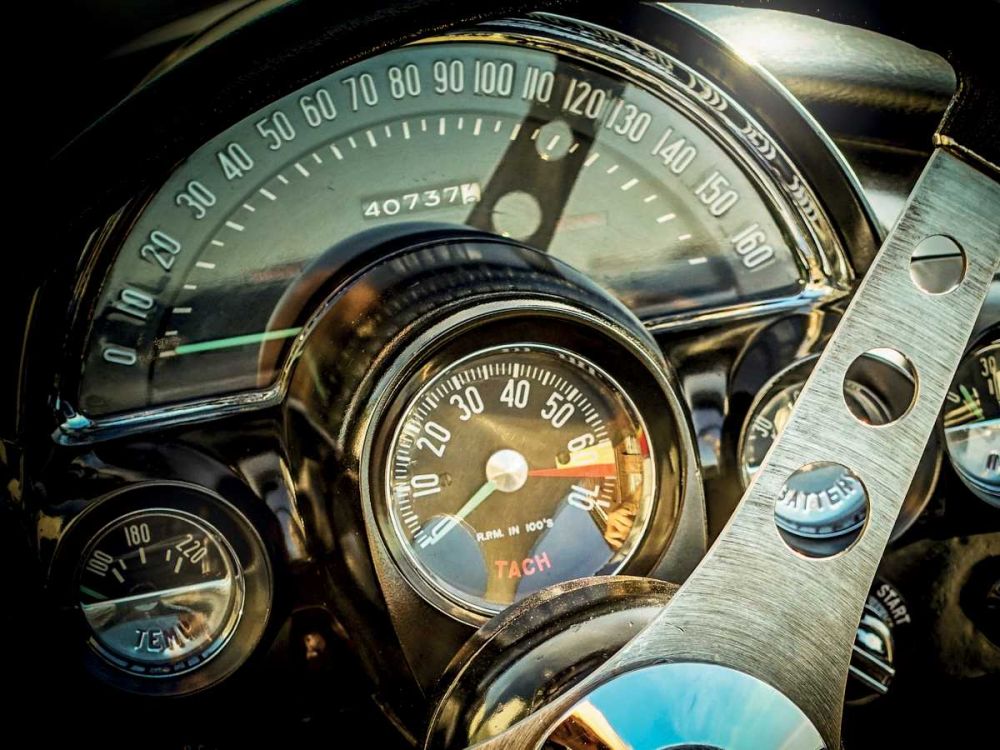 Vintage car 2 art print by BRAUN Studio for $57.95 CAD