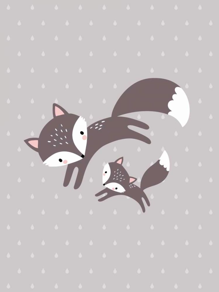 Jeu de renards art print by BRAUN Studio for $57.95 CAD