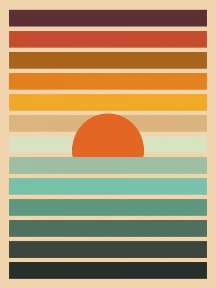Sunset art print by Braun Studio for $57.95 CAD