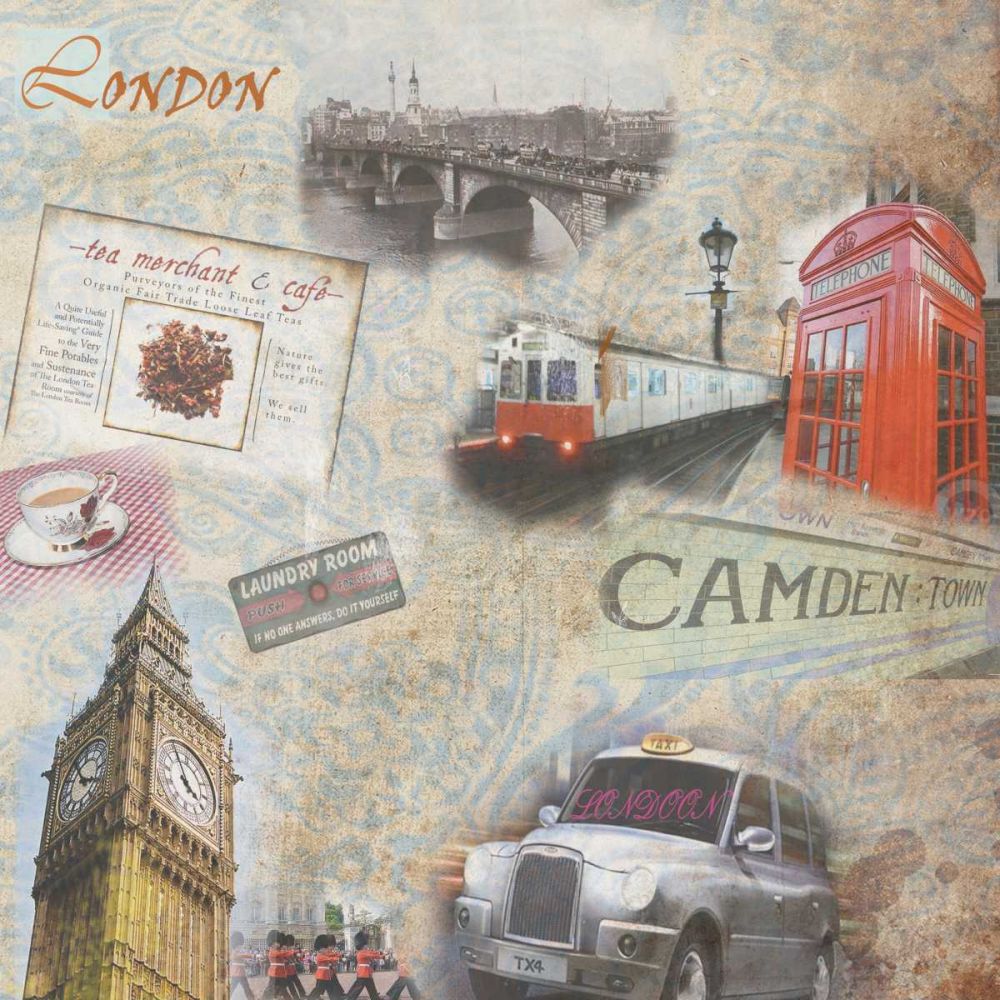 London Folies II art print by BRAUN Studio for $57.95 CAD