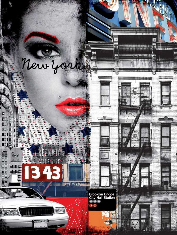 Fashion City art print by BRAUN Studio for $57.95 CAD