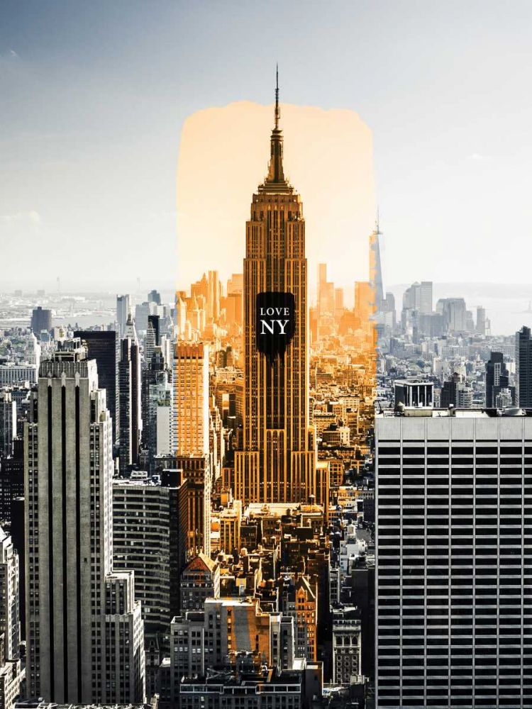 NY trace art print by BRAUN Studio for $57.95 CAD