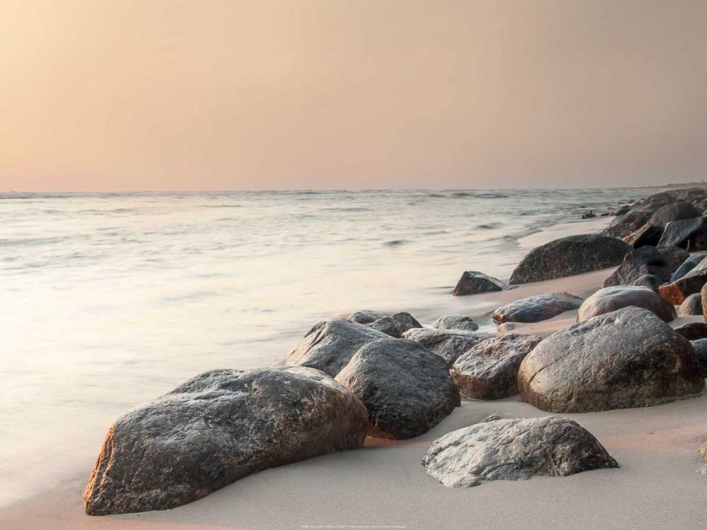 Rochers sur la plage art print by BRAUN Studio for $57.95 CAD