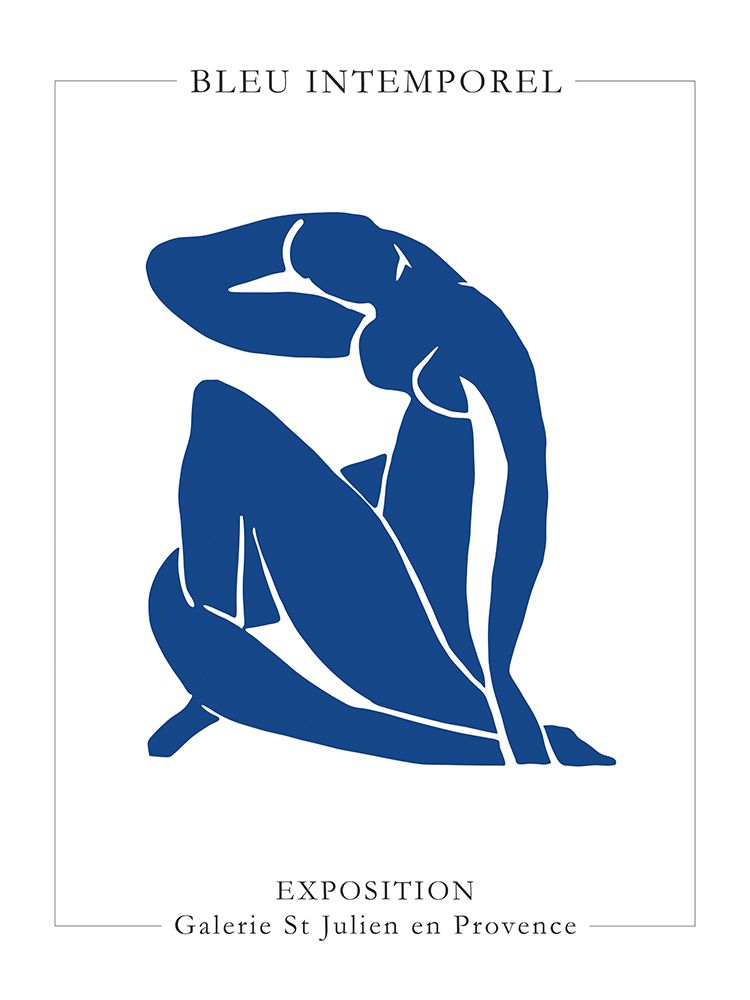 Bleu Intemporel art print by Braun Studio for $57.95 CAD