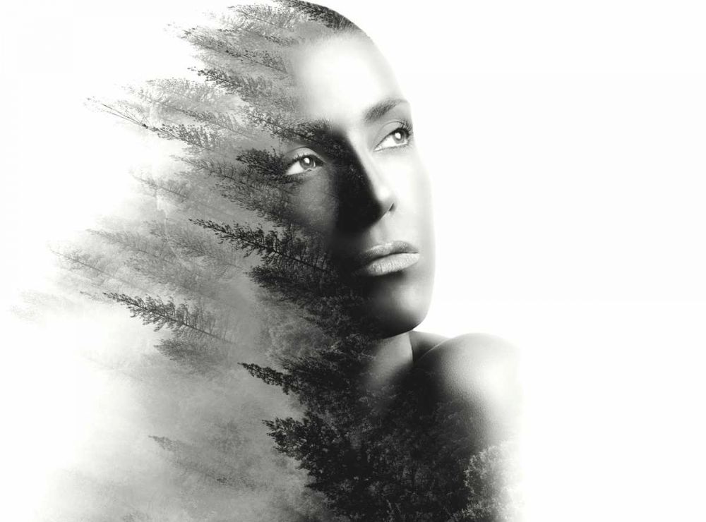 Femme et forêt art print by BRAUN Studio for $57.95 CAD