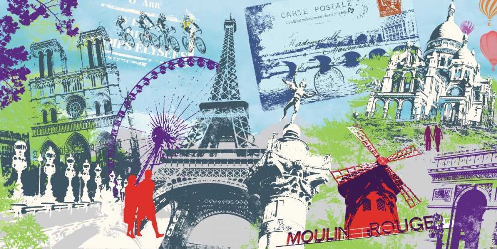 Moulin rouge art print by Atelier Farkas for $57.95 CAD