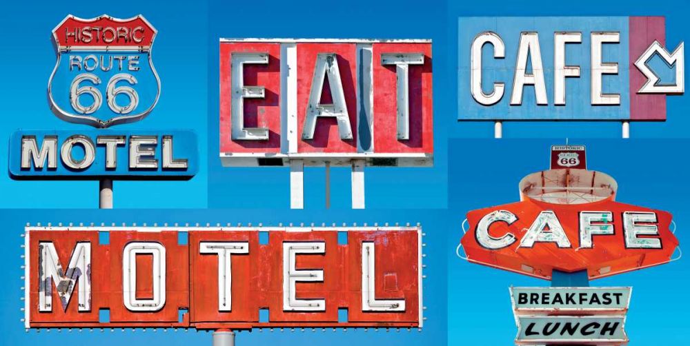 Motel Cafe art print by BRAUN Studio for $57.95 CAD