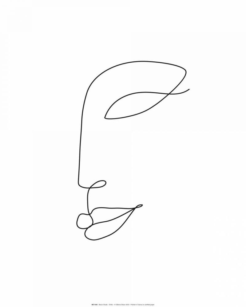 Smile art print by BRAUN Studio for $57.95 CAD