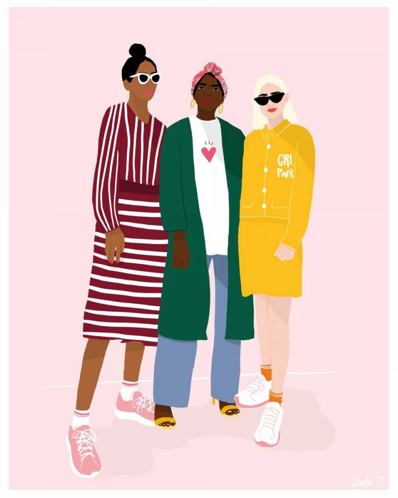 Girlfriends art print by BRAUN Studio for $57.95 CAD