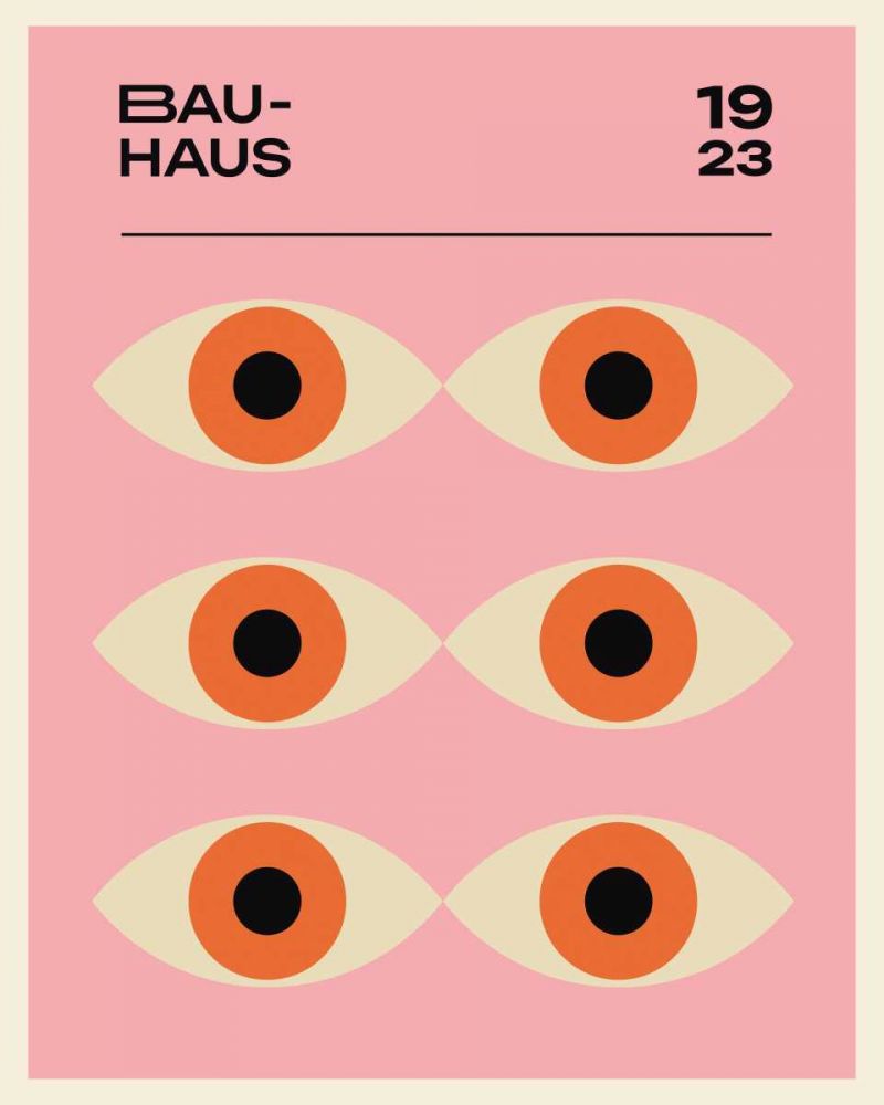 Bauhaus 1923 art print by Braun Studio for $57.95 CAD