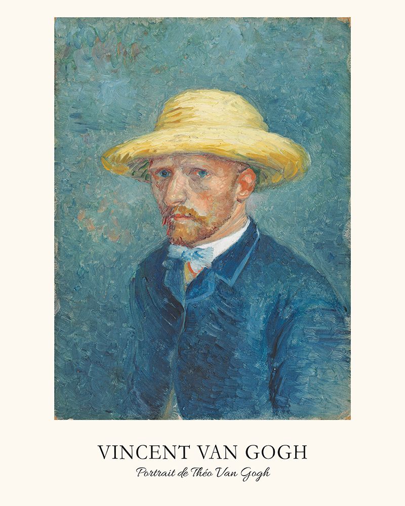 Portrait de Theo Van Gogh art print by Vincent Van Gogh for $57.95 CAD