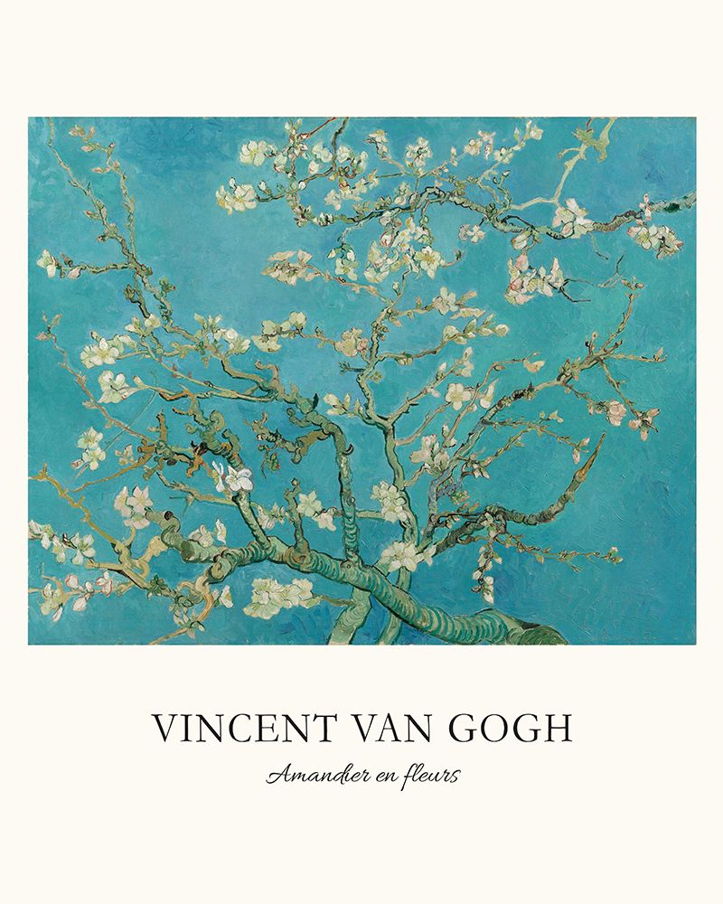 Amandier en fleurs art print by Vincent Van Gogh for $57.95 CAD