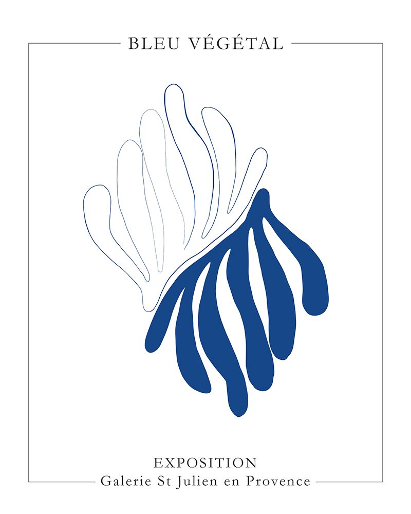 Bleu Vegetal art print by Braun Studio for $57.95 CAD