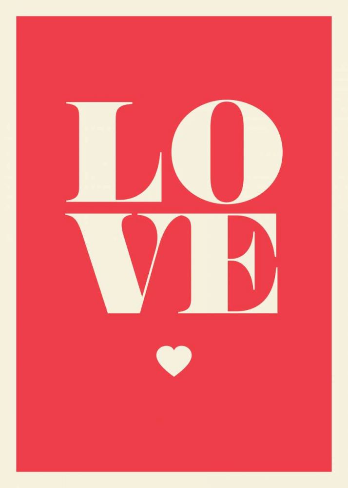 Love en rouge art print by BRAUN Studio for $57.95 CAD