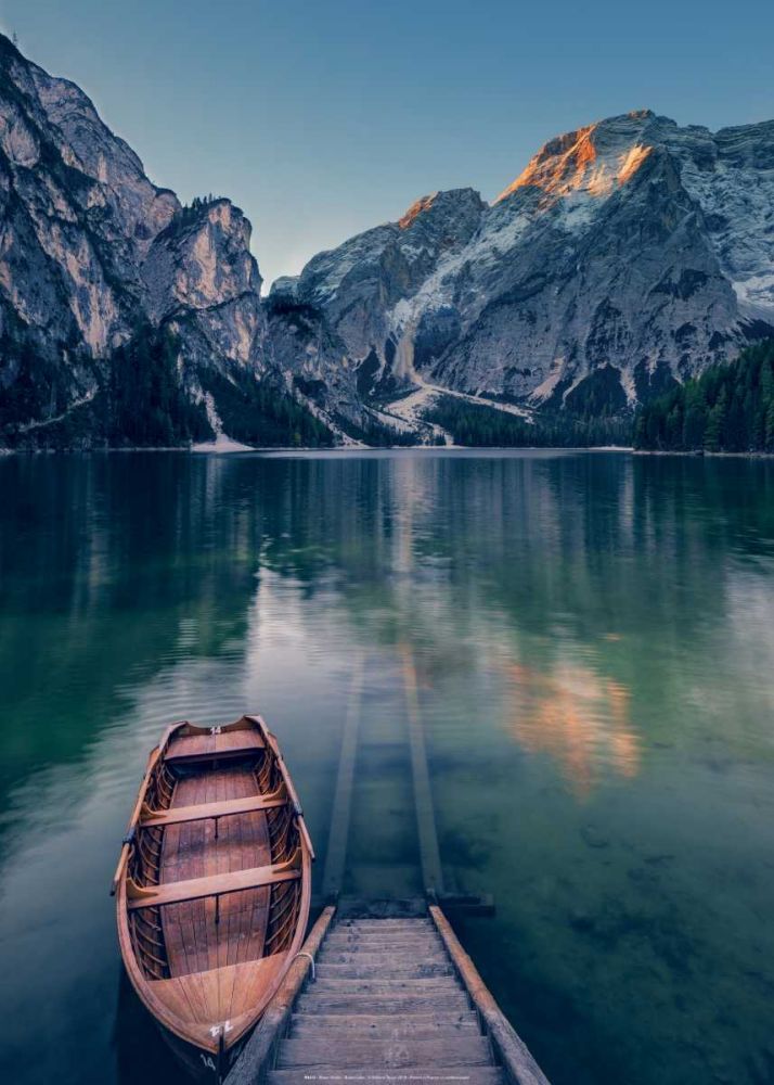 Braies Lake art print by BRAUN Studio for $57.95 CAD