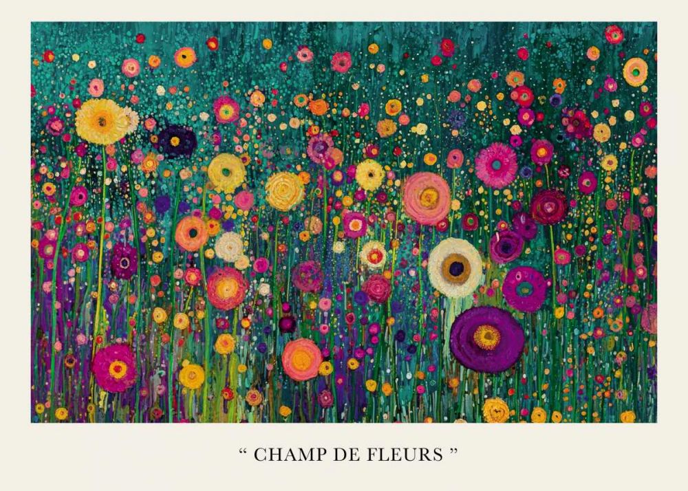 Champ de fleurs art print by Braun Studio for $57.95 CAD