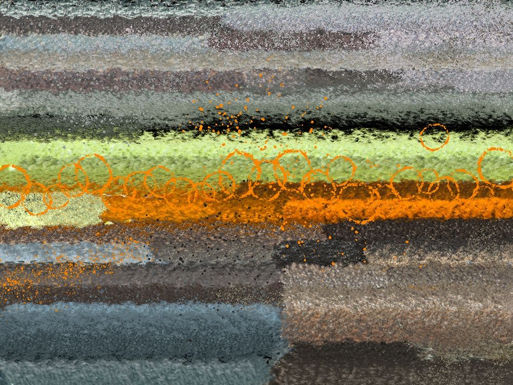 Paint Stripes I art print by Grayscale for $57.95 CAD
