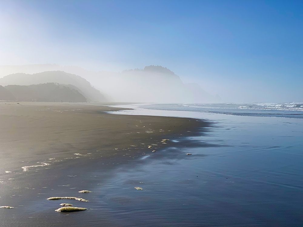 Foggy Beach II art print by Grayscale for $57.95 CAD