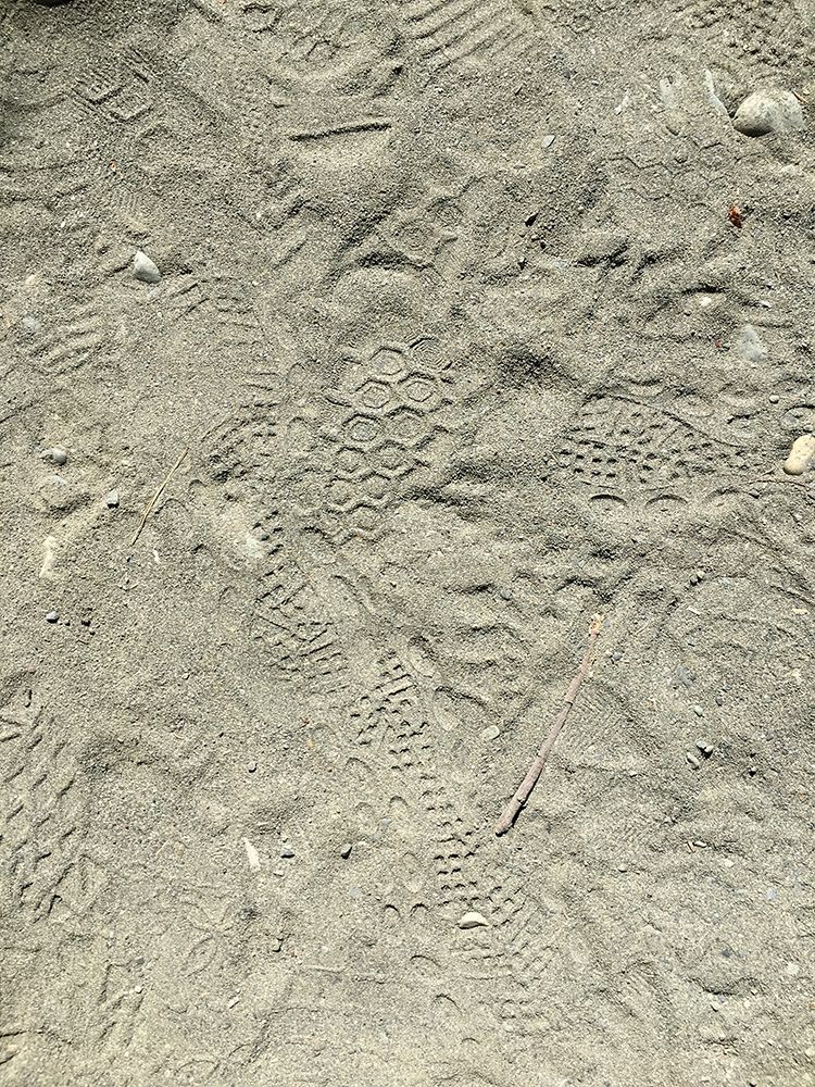Sand Prints I art print by Grayscale for $57.95 CAD