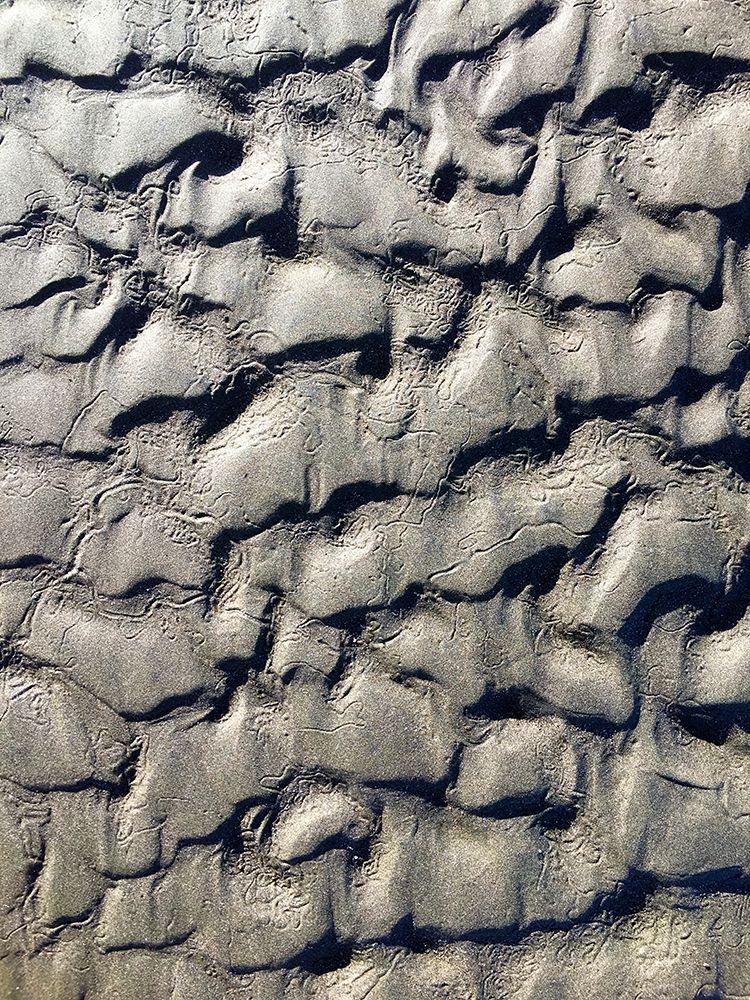 Sand Prints V art print by Grayscale for $57.95 CAD