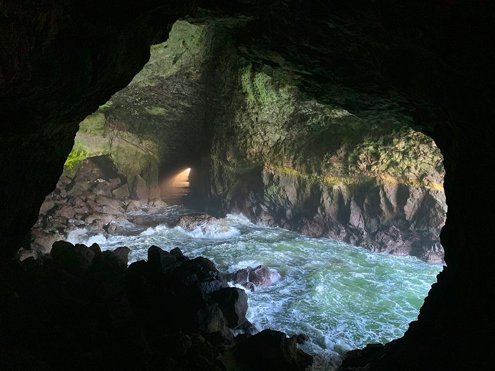 Sea Cave I art print by Grayscale for $57.95 CAD