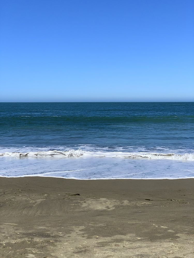 Blue Beach I art print by Grayscale for $57.95 CAD