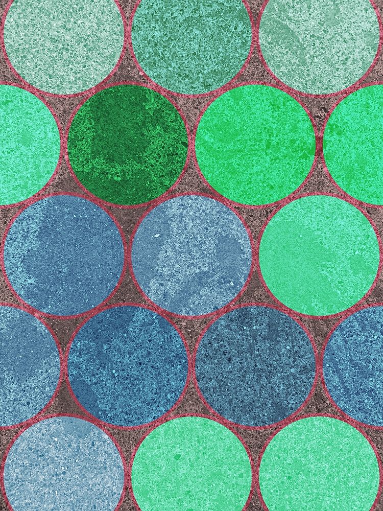 Circle Textures III art print by Grayscale for $57.95 CAD