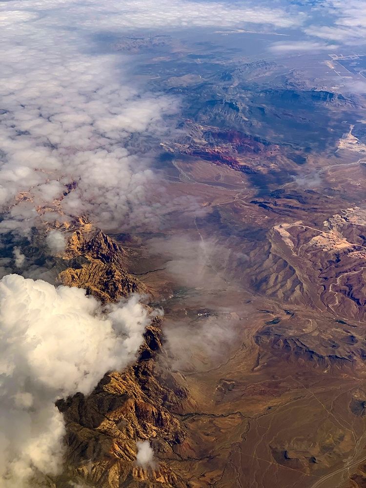 Las Vegas Mountains art print by Grayscale for $57.95 CAD
