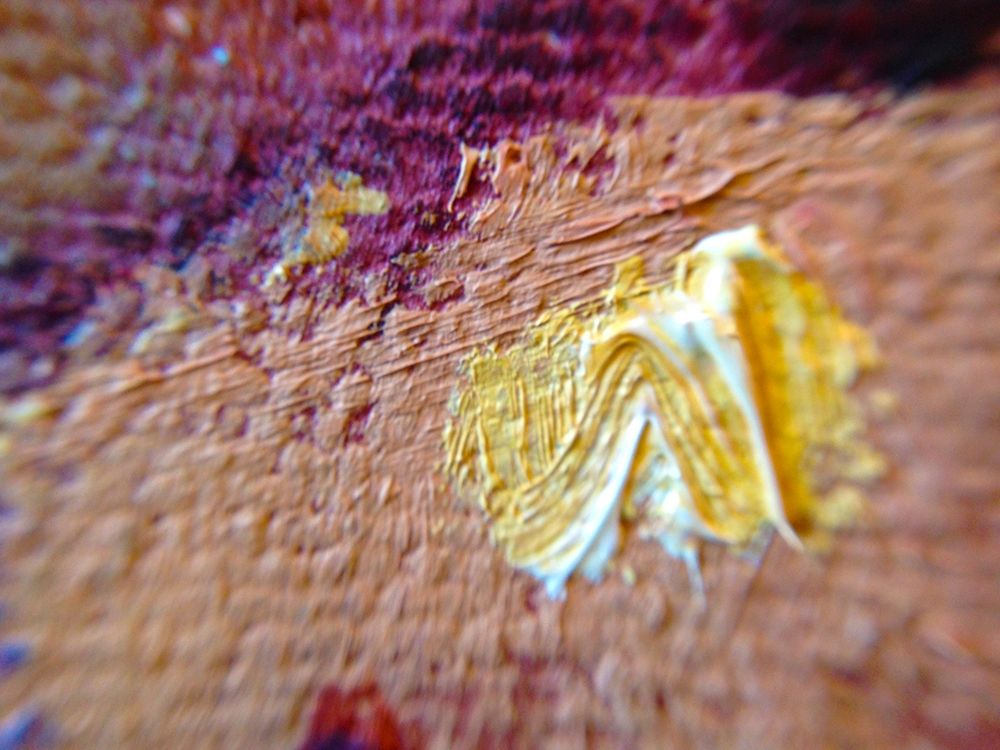 Paint Closeup II art print by Grayscale for $57.95 CAD